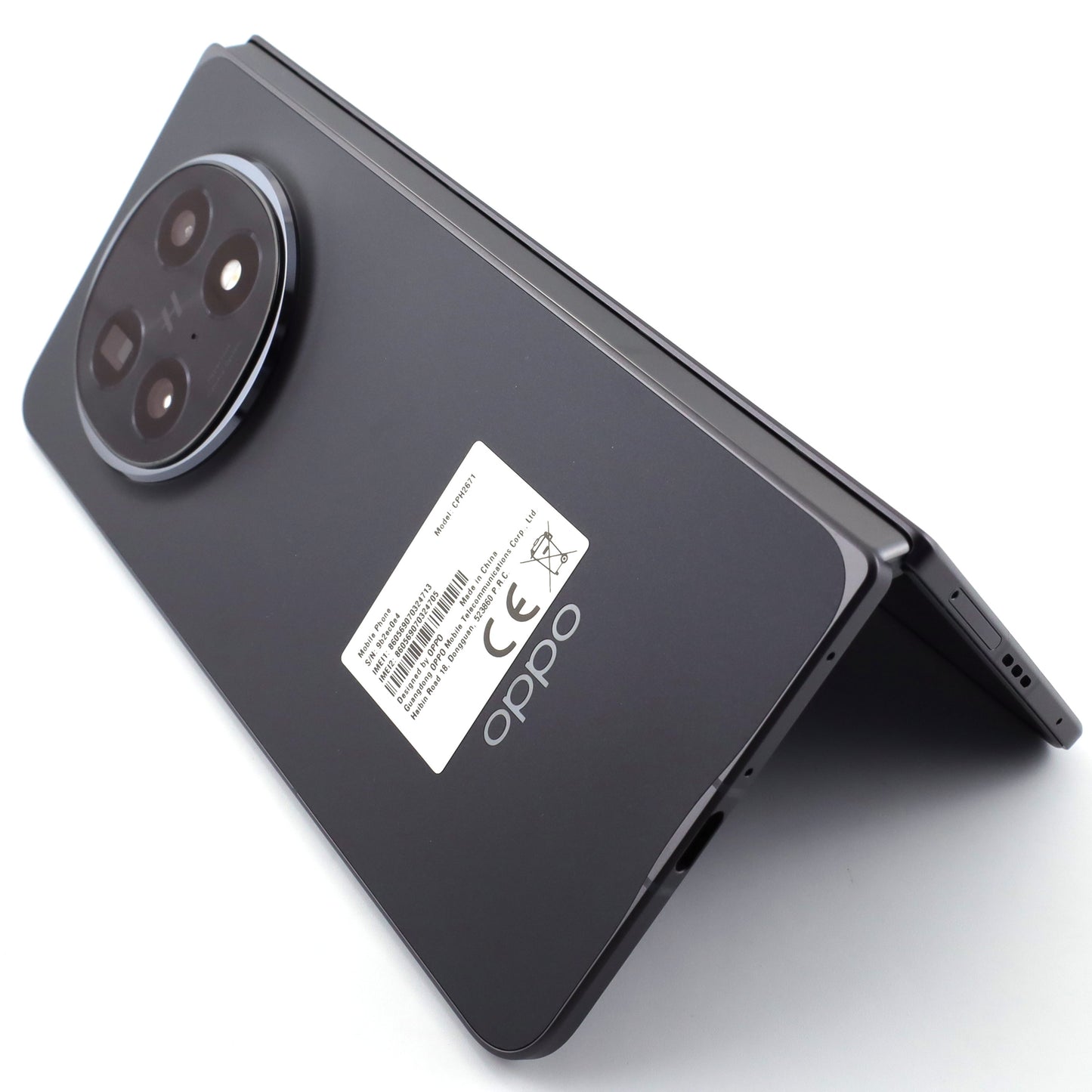 A-ランク OPPO Find N5 16/512GB CosmicBlack CPH2671 グローバル版【90日保証】