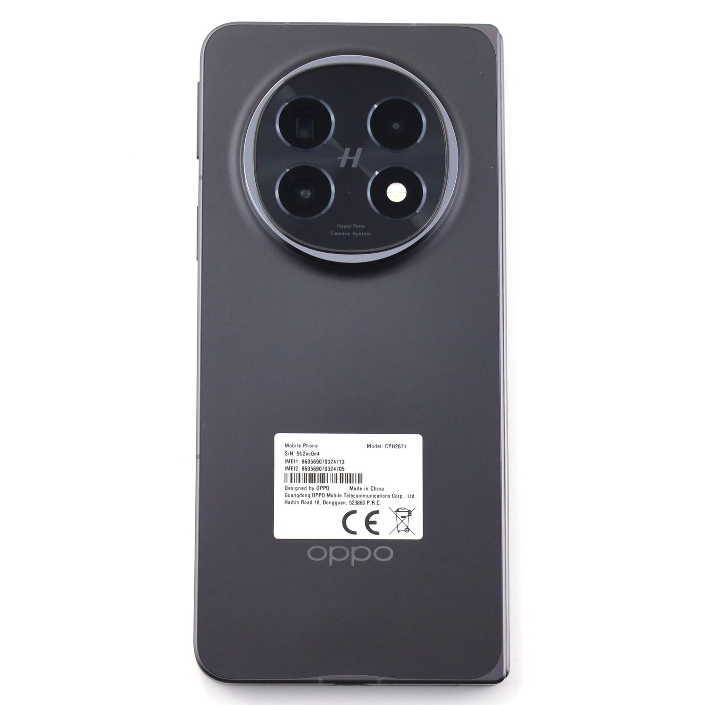 A-ランク OPPO Find N5 16/512GB CosmicBlack CPH2671 グローバル版【90日保証】
