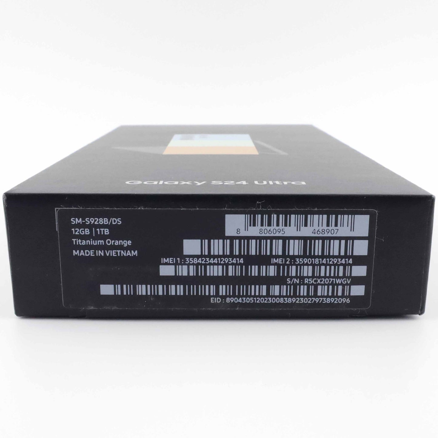 B-ランク Galaxy S24 Ultra 12GB/1TB TitaniumOrange SM-S928B/DS グローバル版【90日保証】