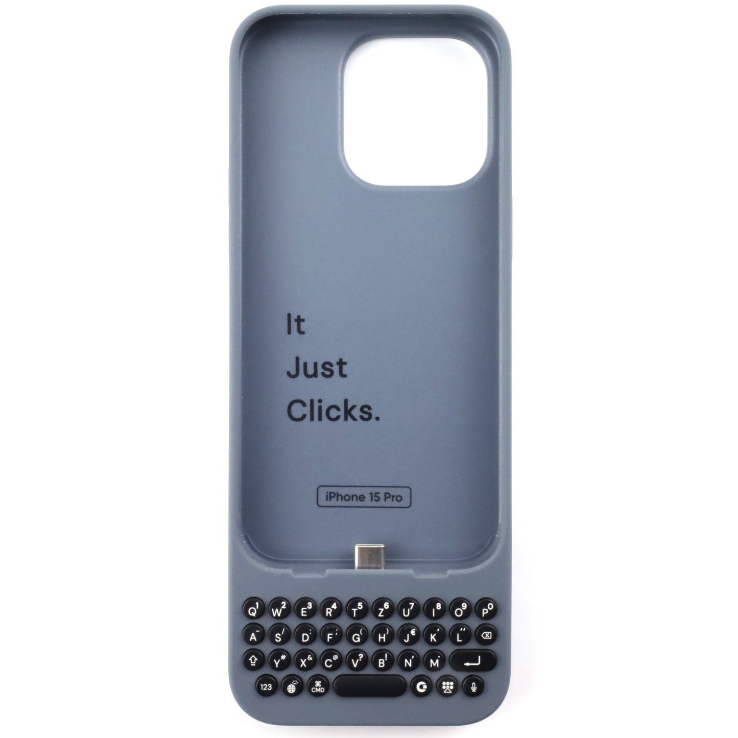 Aランク Clicks Keyboard for Apple iPhone 15 Pro LondonSky