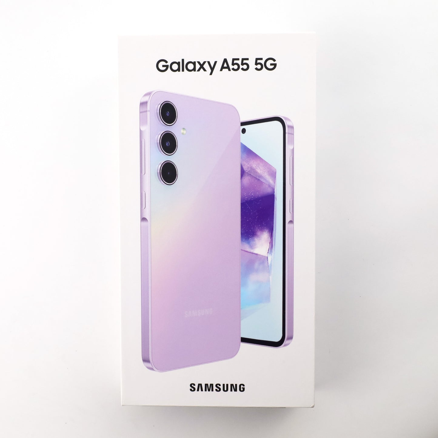 B++ランク Galaxy A55 8GB/256GB AwesomeLilac SM-A556E/DSグローバル版【90日保証】