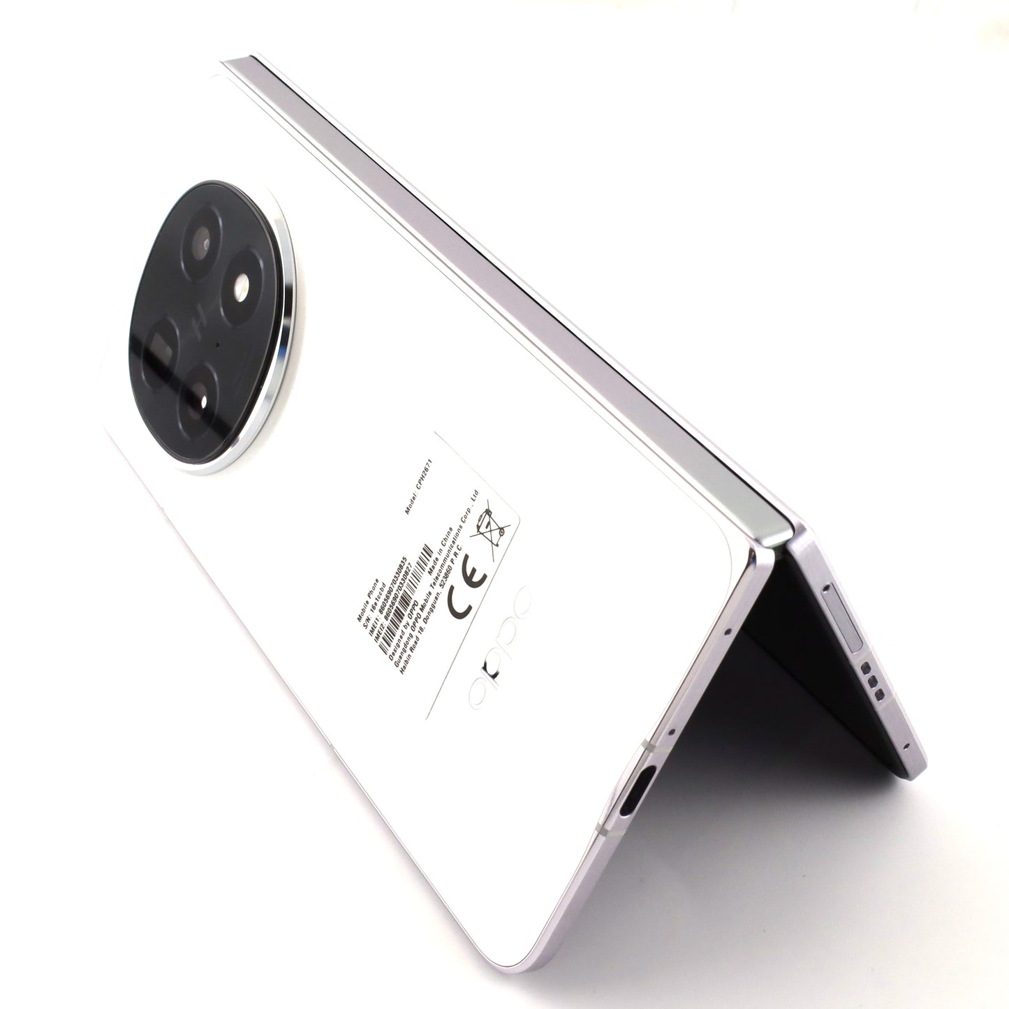 C+ランク OPPO Find N5 16/512GB MistyWhite CPH2671 グローバル版【30日保証】