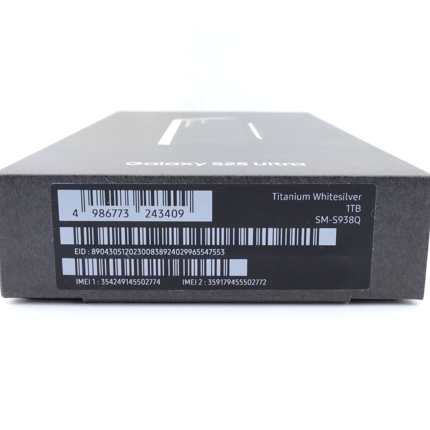 Cランク Galaxy S25 Ultra 12GB/1TB TitaniumWhitesilver SM-S938Q 国内版【90日保証】