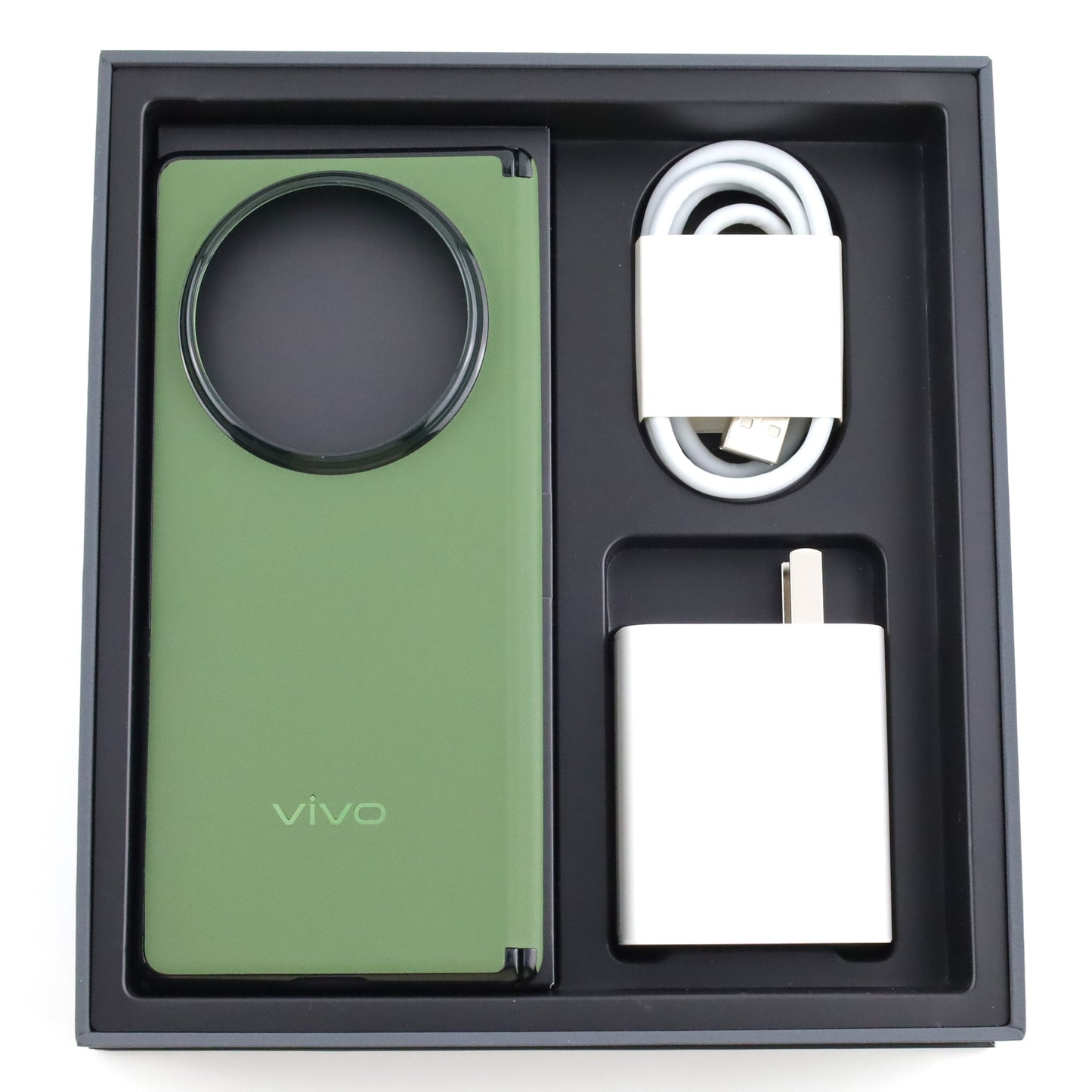 C+ランク vivo X Fold5 16/512GB 青松 V2436A 中国版【30日保証】