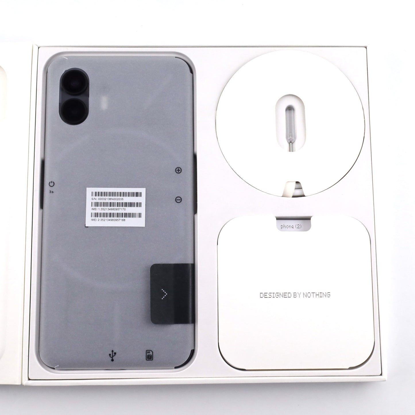A-ランク Nothing Phone(2) 12/512GB DrakGrey A065 国内版【90日保証】