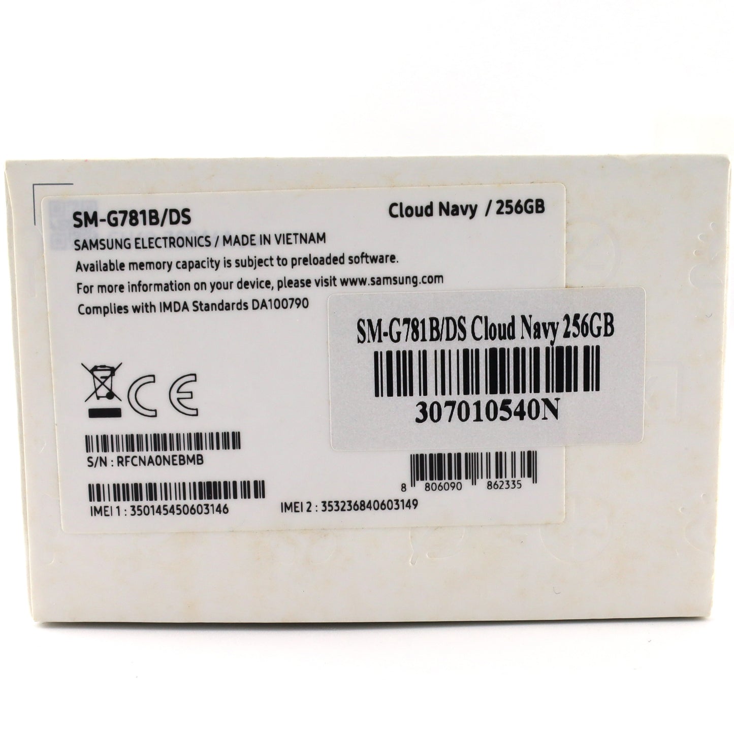 Cランク Galaxy S20 FE 6/256GB CloudNavy SM-G781B/DS シンガポール版【90日保証】