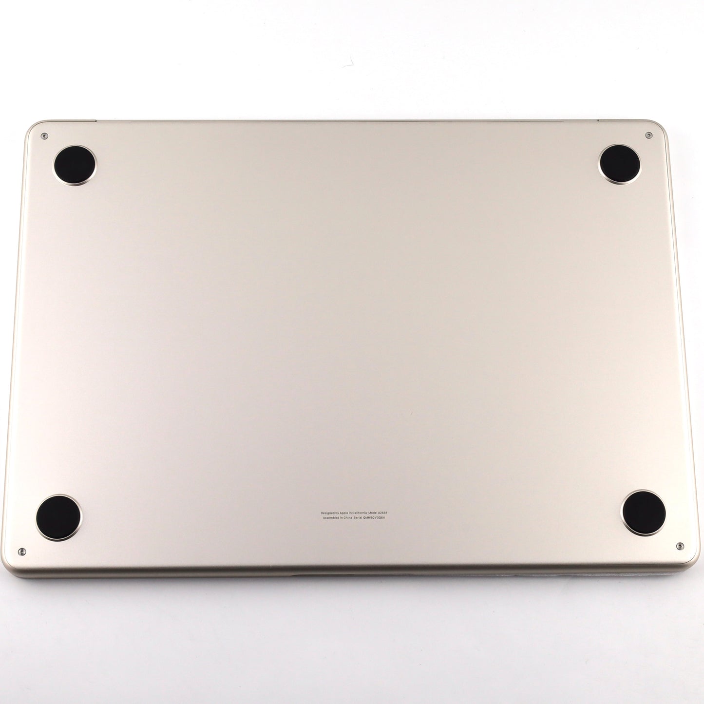 A-ランク MacBook Air 13.6インチ 8/512GB スターライト MLY23J/A A2681 国内版【90日保証】