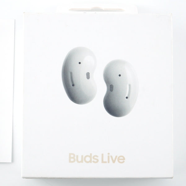 B+ランク Galaxy Buds Live MysticWhite SM-R180NZWAXJP 国内版【30日