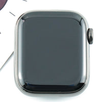 A-ランク Apple Watch Series 8 GPS+Cellular 41mm グラファイトステンレススチールケース/ミッドナイトスポーツバンド MNJJ3J/A A2773 国内版+41mmケース用トープマグネティックリンク【30日保証】