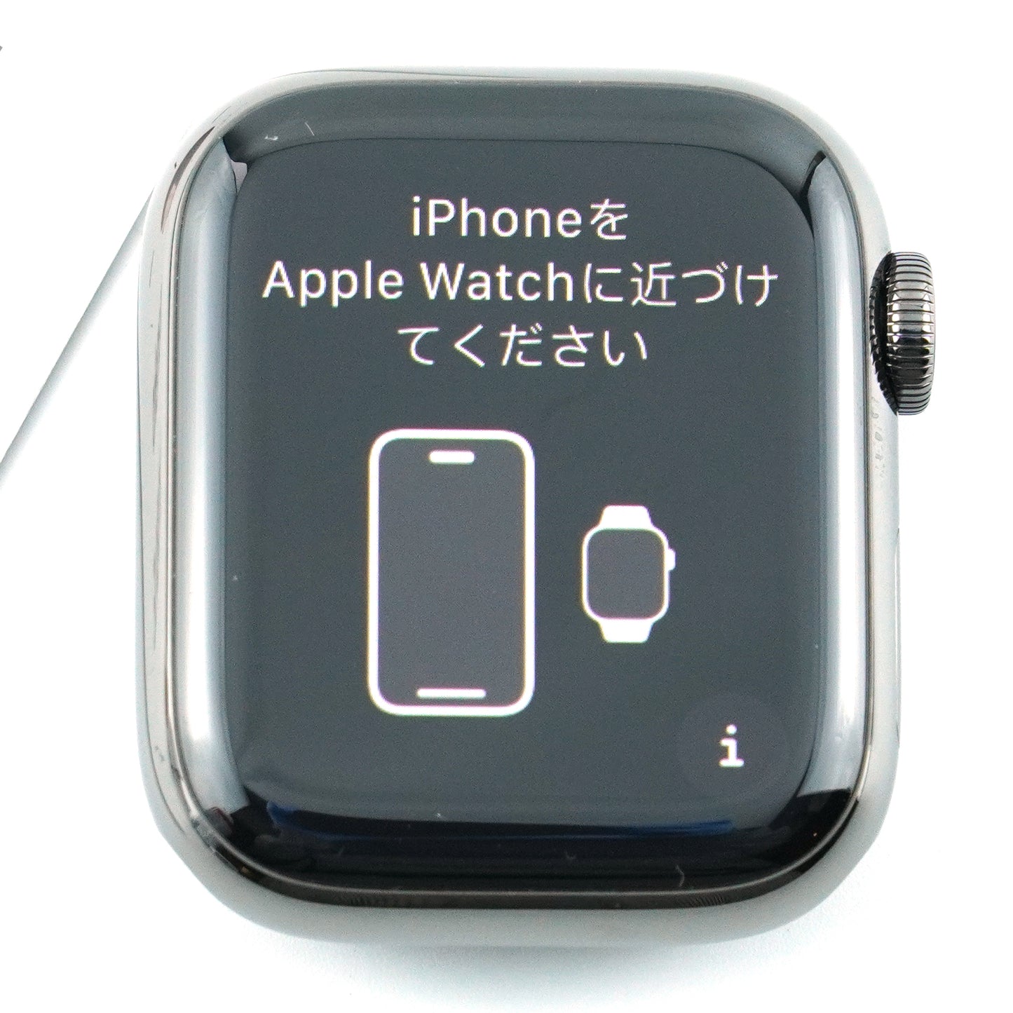 A-ランク Apple Watch Series 8 GPS+Cellular 41mm グラファイトステンレススチールケース/ミッドナイトスポーツバンド MNJJ3J/A A2773 国内版+41mmケース用トープマグネティックリンク【30日保証】