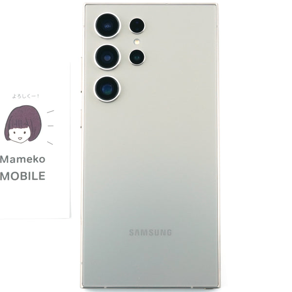 Aランク Galaxy S24 Ultra 12GB/1TB TitaniumGray SM-S9280 香港版【330日保証】