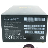 B+ランク POCO F3 8/256GB DeepOceanBlue M2012K11AG グローバル版【90日保証】