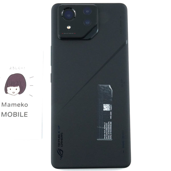 A-ランク ASUS ROG Phone 8 16/512GB Black AI2401 グローバル版【90日保証】