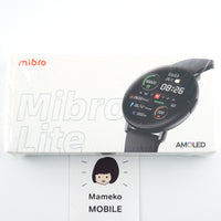 Aランク Mibro Lite スマートウォッチ Black グローバル【90日保証】