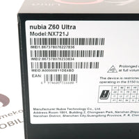 A-ランク nubia Z60 Ultra 16/512GB Silver NX721J グローバル版【90日保証】
