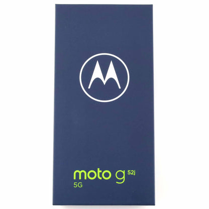 Dランク motorora moto g52j 6/128GB インクブラック XT2219-1 国内版【90日保証】