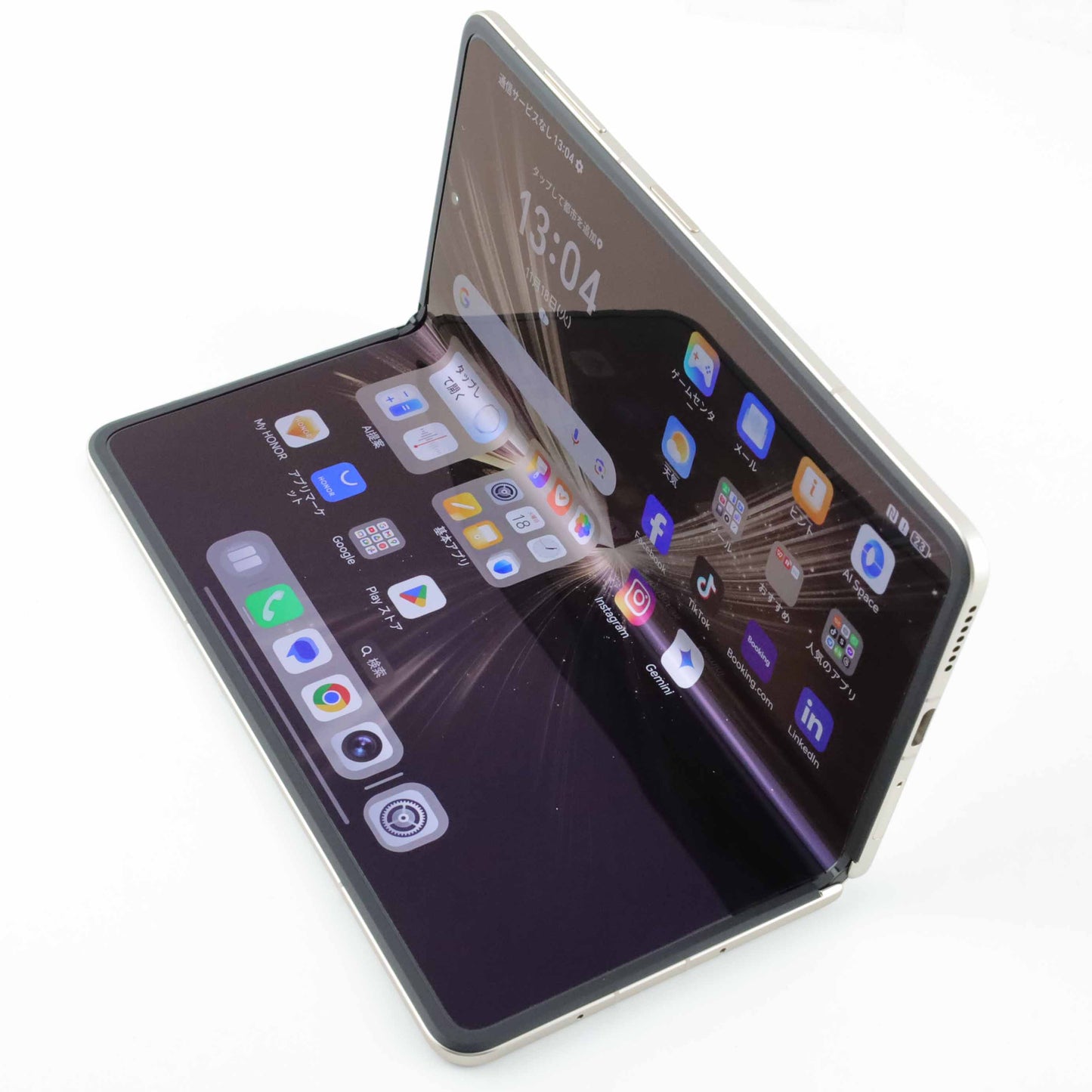 Aランク HONOR Magic V5 16/512GB IvoryWhite MBH-N49 グローバル版【30日保証】