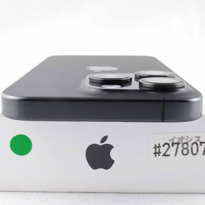 B+ランク iPhone 15 Pro 512GB BlackTitanium MTQD3ZA/A A3104 香港版【90日保証】