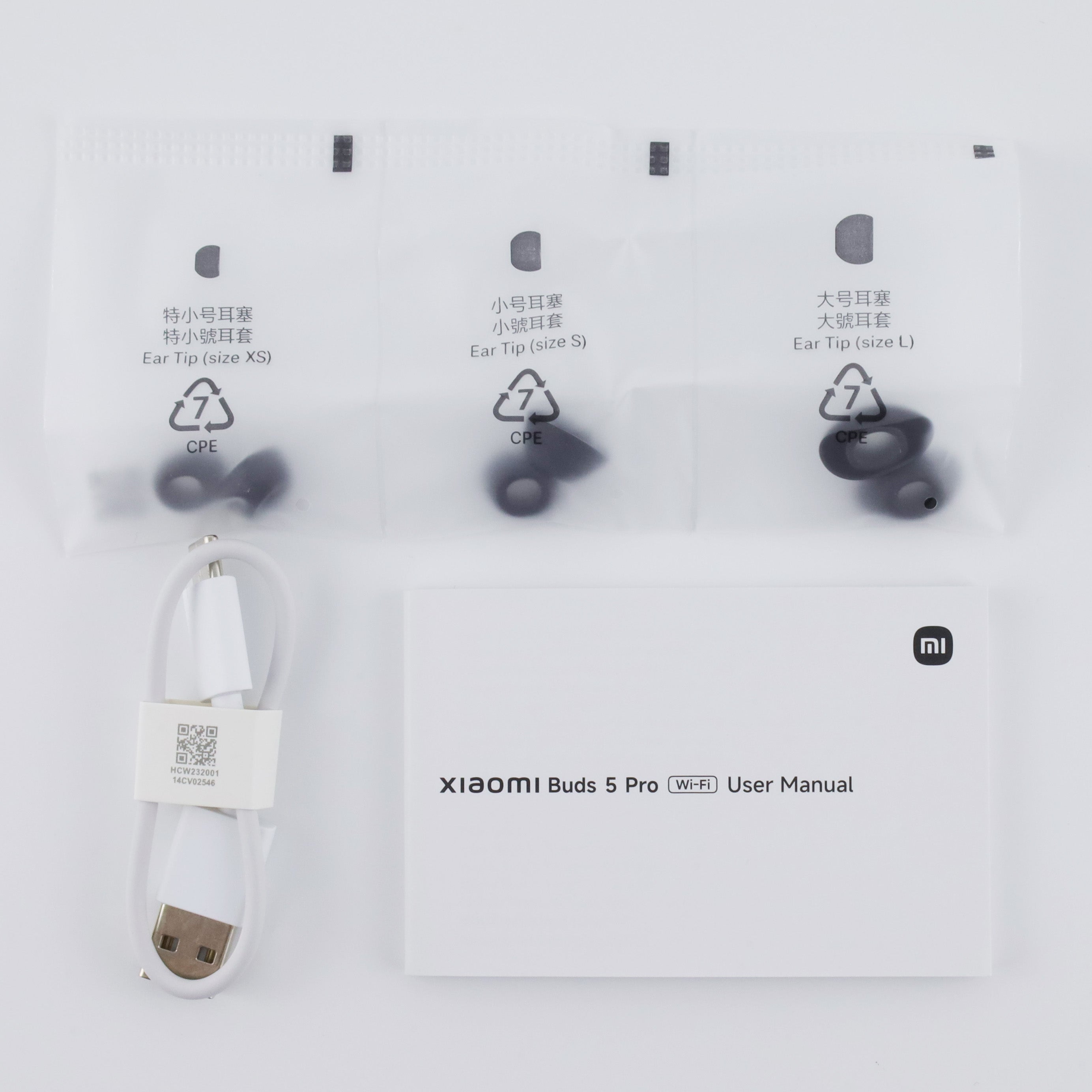 A-ランク Xiaomi Buds 5 Pro Wi-Fi Translucent Black 【30日保証