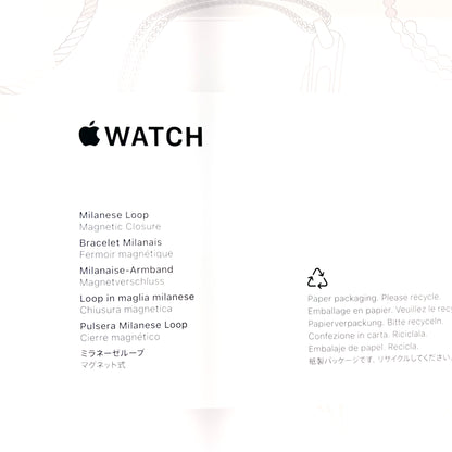 未開封 Apple Watch Series 10（GPS + Cellularモデル）- 42mm　ゴールドチタニウムケース　ゴールドミラネーゼループ　MX083J/A