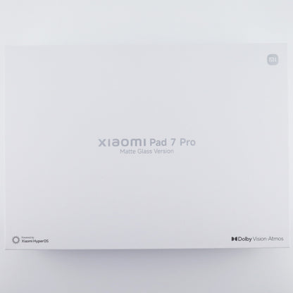 Aランク Xiaomi Pad 7 Pro Matte Glass Version 12/512GB 24091RPADG 国内版【90日保証】
