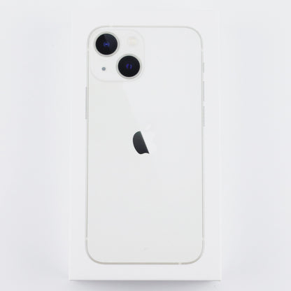 B-ランク iPhone 13 mini 128GB Starlight MLJE3J/A A2626 国内版【90日保証】