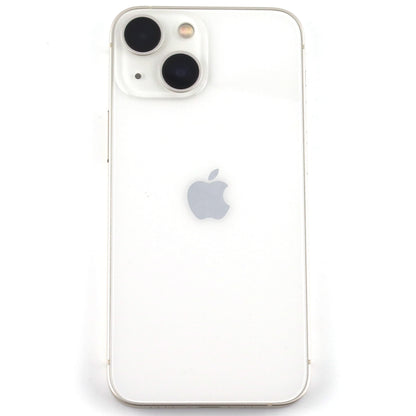 B-ランク iPhone 13 mini 128GB Starlight MLJE3J/A A2626 国内版【90日保証】