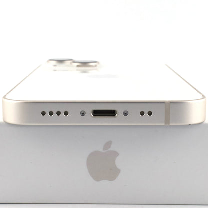 B-ランク iPhone 13 mini 128GB Starlight MLJE3J/A A2626 国内版【90日保証】