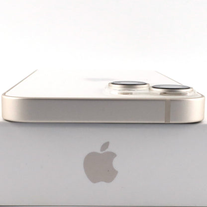 B-ランク iPhone 13 mini 128GB Starlight MLJE3J/A A2626 国内版【90日保証】