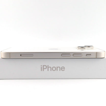 B-ランク iPhone 13 mini 128GB Starlight MLJE3J/A A2626 国内版【90日保証】