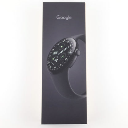 Aランク Google Pixel Watch 4 LTE 45mm MatteBlackアルミケース/Obsidianアクティブバンド G1KAW  国内版【90日保証】