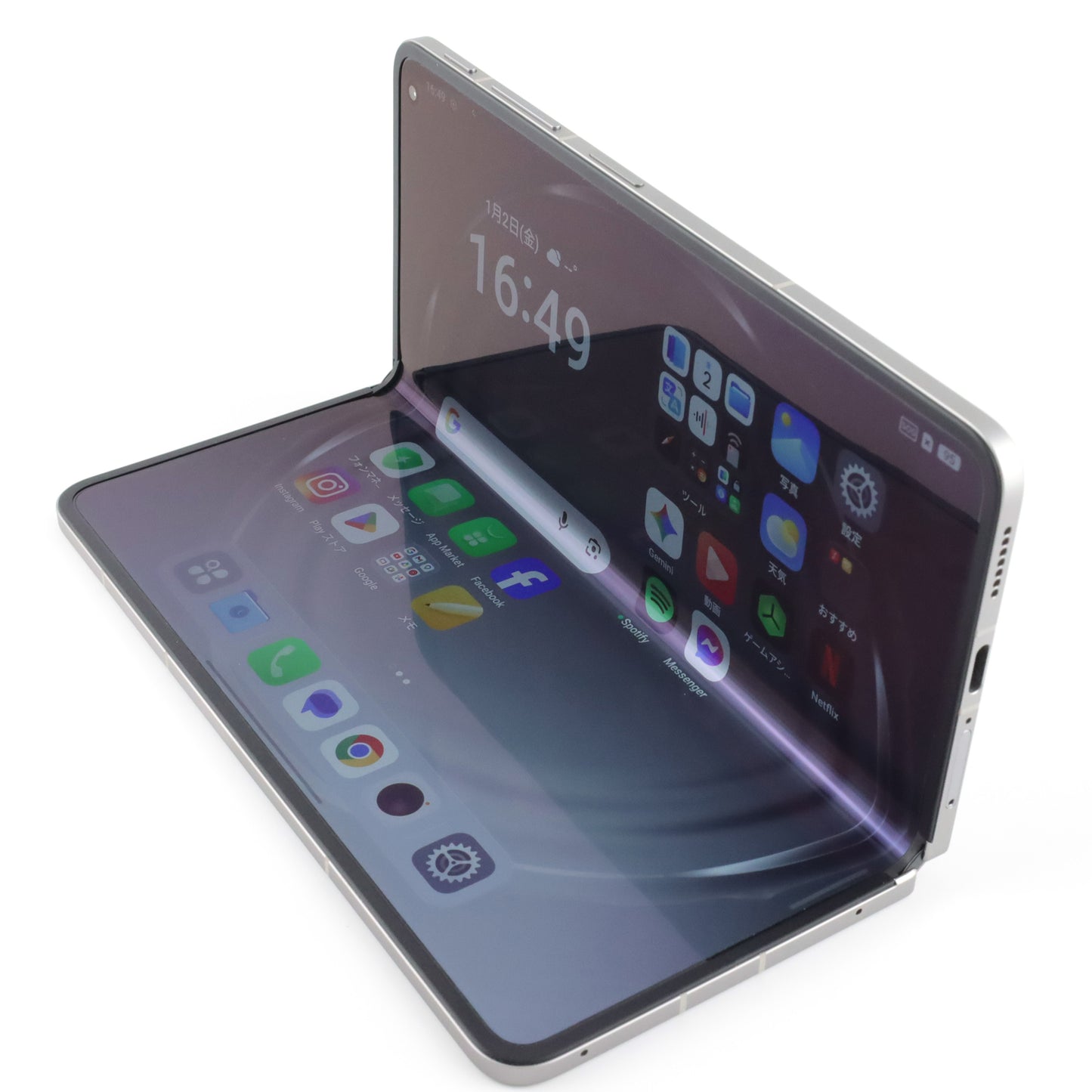 Cランク OPPO Find N6 16/512GB StellarTItanium CPH2765 グローバル版【30日保証】