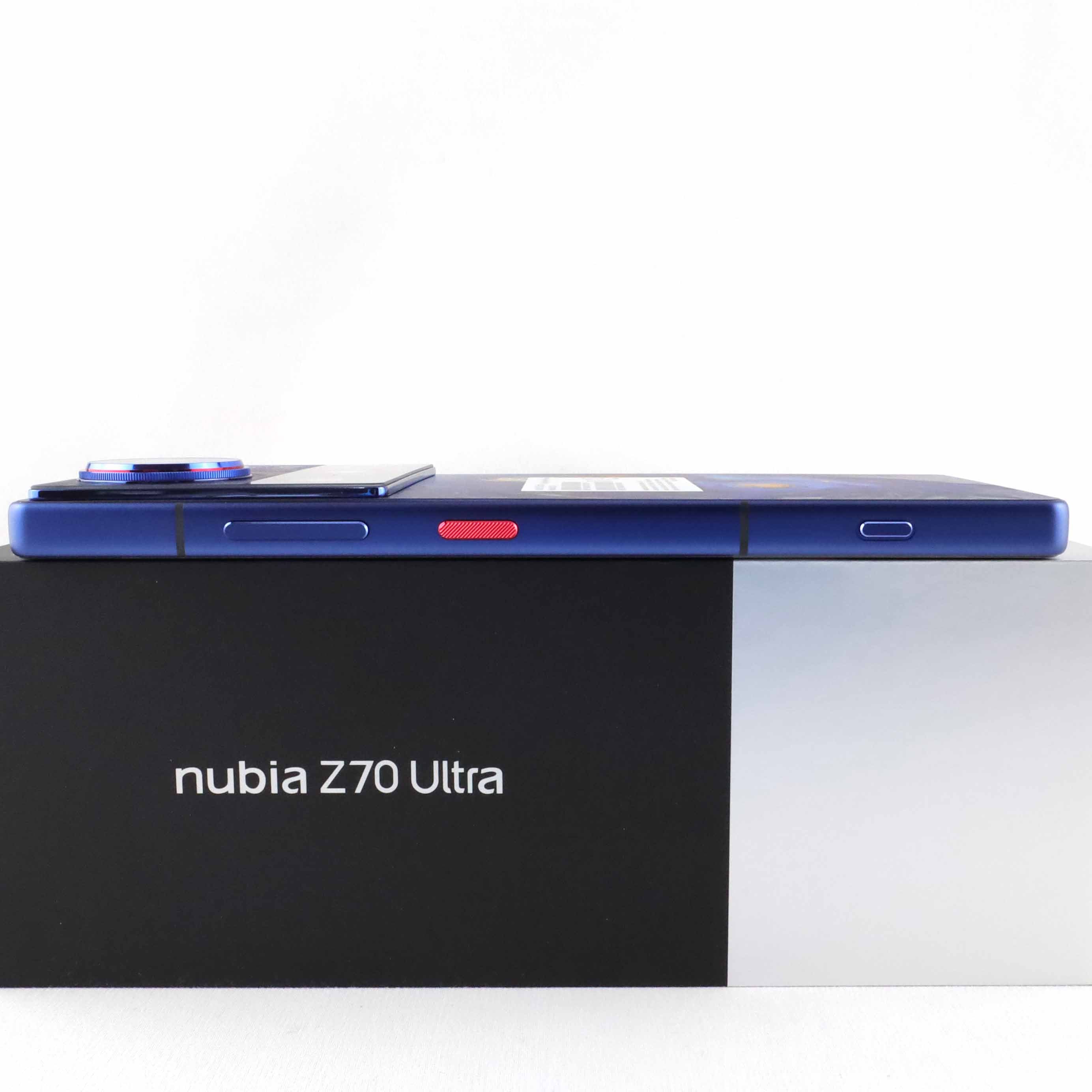 A-ランク nubia Z70 Ultra 16/512GB Blue NX733J グローバル版【90日