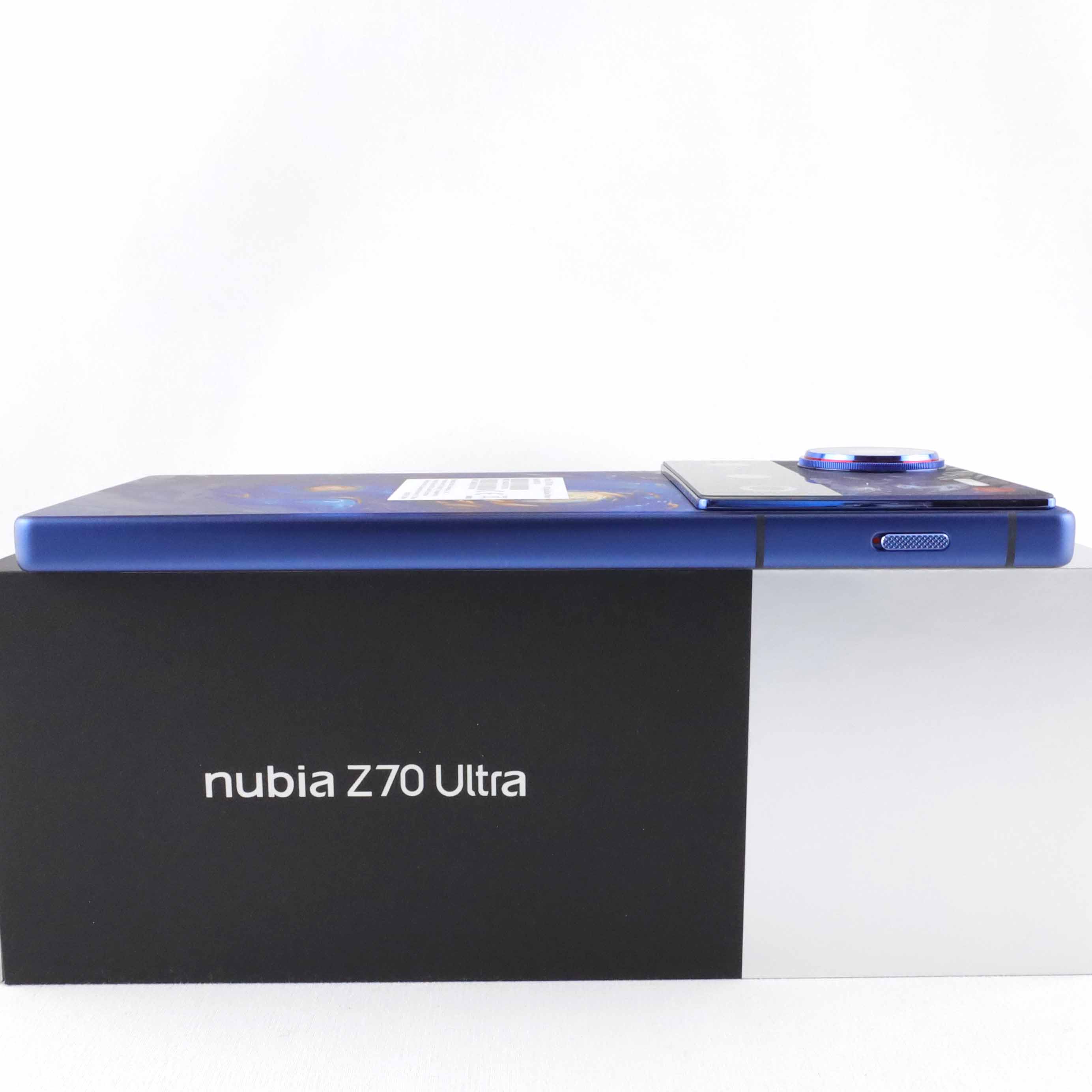 A-ランク nubia Z70 Ultra 16/512GB Blue NX733J グローバル版【90日