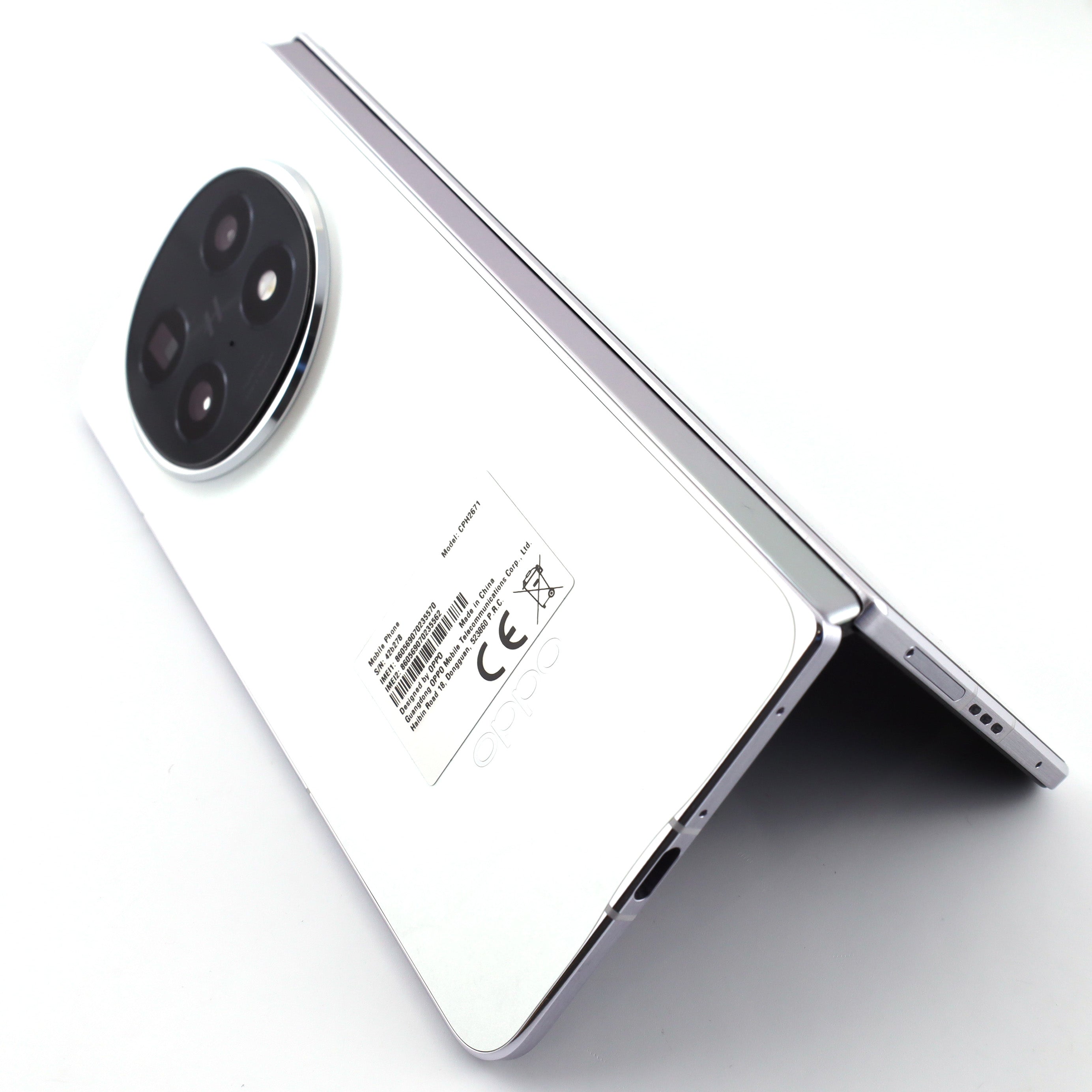 A-ランク OPPO Find N5 16/512GB MistyWhite CPH2671 グローバル