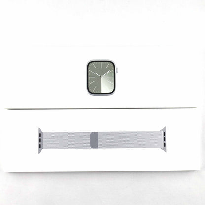 未使用 Apple Watch Series 9 SilverSS SirverMilLp 45mm MRPJ3ZA/A A2985【30日保証】