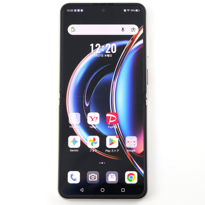 C-ランク nubia Flip 3 6/128GB ホワイト A505ZT ワイモバイル版【30日保証】