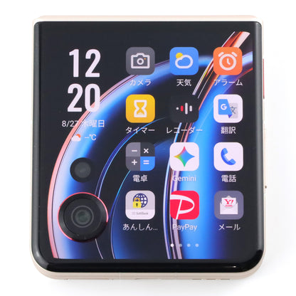 C-ランク nubia Flip 3 6/128GB ホワイト A505ZT ワイモバイル版【30日保証】