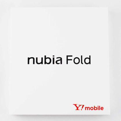 Aランク nubia Fold 12/256GB ブラック A502ZT ワイモバイル版【30日保証】