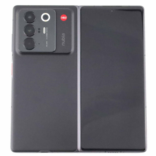 Aランク nubia Fold 12/256GB ブラック A502ZT ワイモバイル版【30日保証】