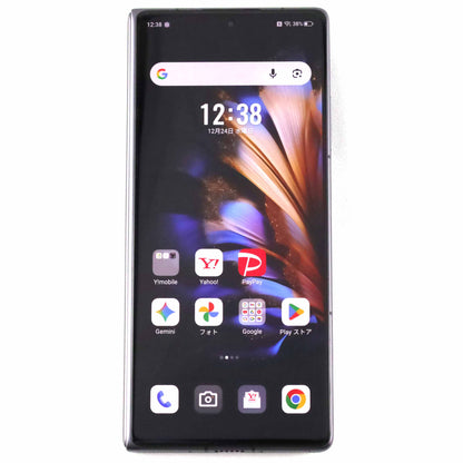 Aランク nubia Fold 12/256GB ブラック A502ZT ワイモバイル版【30日保証】