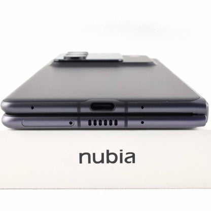 Aランク nubia Fold 12/256GB ブラック A502ZT ワイモバイル版【30日保証】