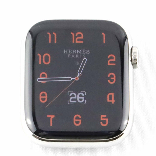 ランク Apple Watch Hermes Series 9 45mm Silver Stainless A2984 MRQP3J/A 国内版【30日保証】