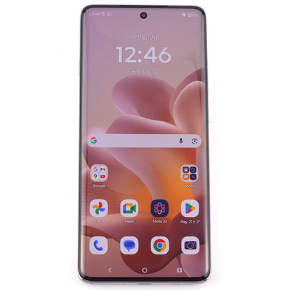 Aランク motorola edge 60 pro 12/256GB カルサイトホワイト XT2507-6 国内版【90日保証】