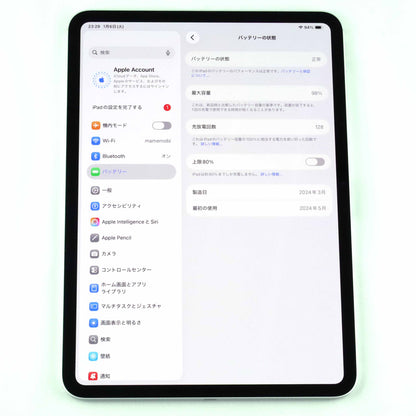 B+ランク Apple iPad Pro(M4) Wi-Fi 11インチ 256GB Silver A2836 MVV93J/A 国内版【90日保証】
