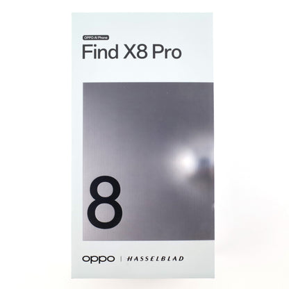 C+ランク OPPO Find X8 Pro 16/512GB Pearl White CPH2659 グローバル版【90日保証】