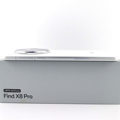 C+ランク OPPO Find X8 Pro 16/512GB Pearl White CPH2659 グローバル版【90日保証】