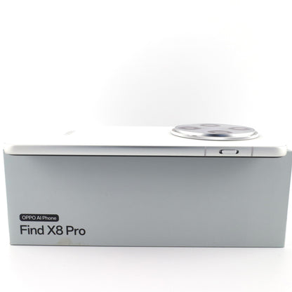 C+ランク OPPO Find X8 Pro 16/512GB Pearl White CPH2659 グローバル版【90日保証】