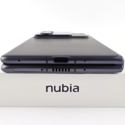 Cランク nubia Fold 12/256GB ブラック A502ZT 国内Y!mobile版【90日保証】