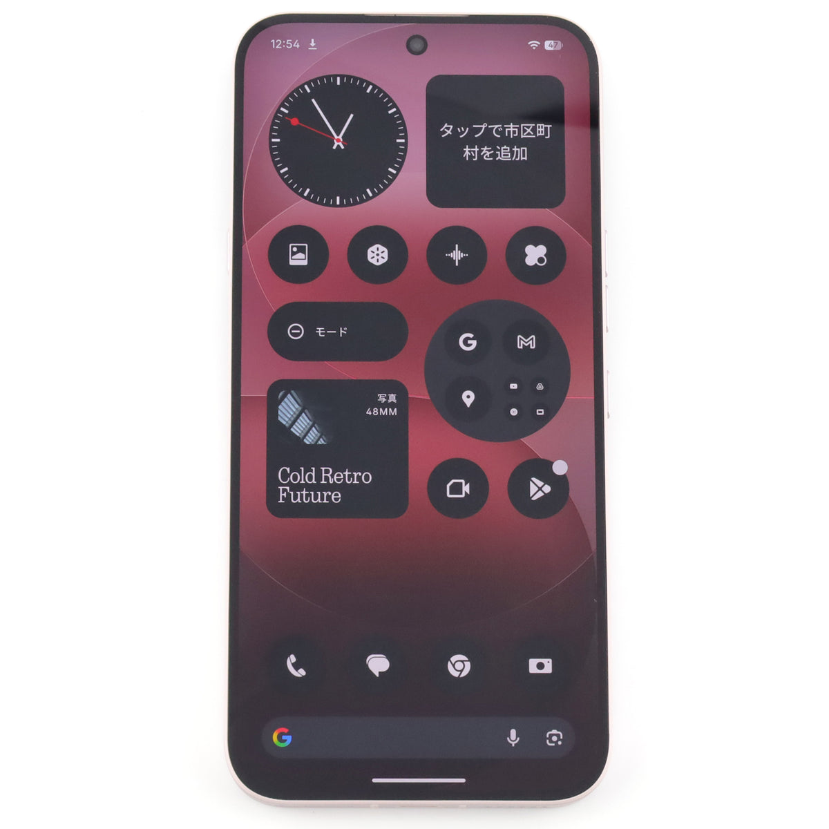 C+ランク Nothing Phone (4a) Pro 12/256GB Pink A069P 国内版【90日保証】